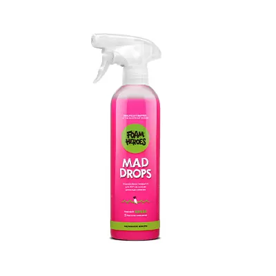 FHB015 Foam Heroes Mad Drops Raspberry быстрое гидрофобное покрытие для ЛКП, 500мл