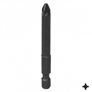 Вставка (бита) торцевая 1/4", Pozidriv, PZ2, L = 70 мм, для шуруповерта KING TONY 717002Z