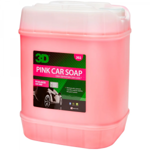 3D Pink Car Soap - Концентрированный pH-сбалансированный шампунь, 18.93 л
