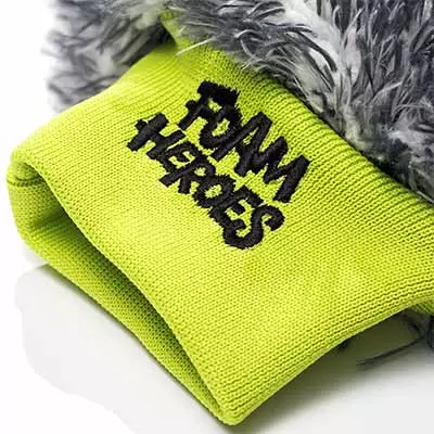 FHA050 Foam Heroes Slide Glide Mitt варежка из микрофибры для мойки автомобиля 17.5х23см, 1400г/м2