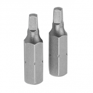 Набор вставок (бит) торцевых 1/4", Square, S3, 25 мм, 2 предмета TOLSEN TT20240