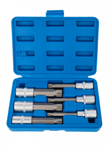 Набор головок 1/2″ со вставкой SPLINE 100 мм. 6 пр. VR50198