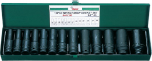  Набор длинных ударных торцевых головок 1/2" Hans, 84613M