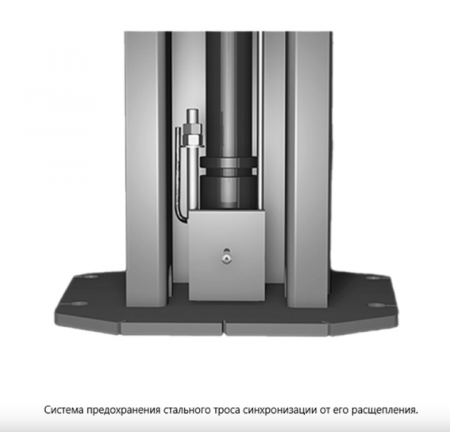 Подъемник двухстоечный электрогидравлический, 4,6т, eqtree TL 2046Е