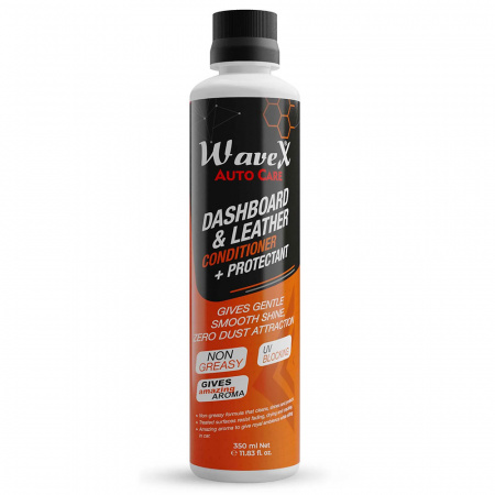 Wavex Dashboard & Leather Conditioner Plus Protectant - Кондиционер для кожи и пластика, 350 мл