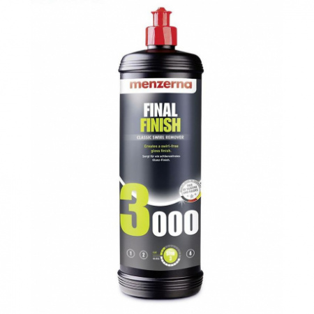 MENZERNA Final Finish 3000 (FF3000) Финишная антиголограммная паста 1 л