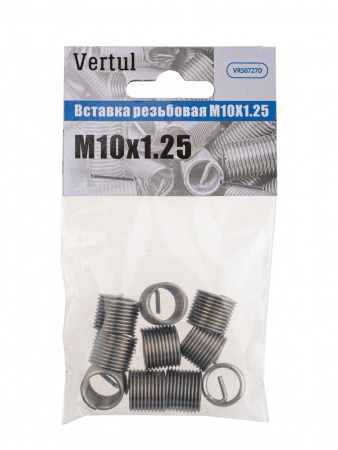 Вставка резьбовая M10X1.25 Vertul VR50727D