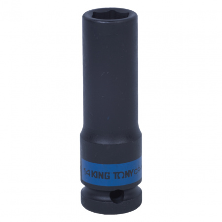 Головка торцевая ударная глубокая шестигранная 1/2", 14 мм KING TONY 443514M