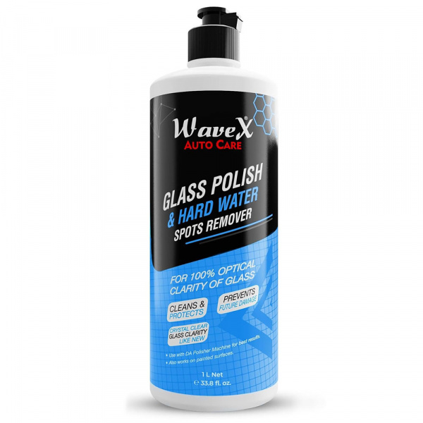 Wavex Glass Polish Cum Hard Water Spots Remover - Полироль для стекла, 1 кг