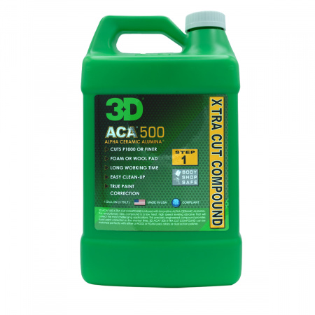 3D ACA X-TRA Cut Compound - Паста для сверхбыстрой полировки, 3.78 л