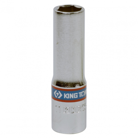 Головка торцевая глубокая шестигранная 3/8", 11 мм KING TONY 323511M