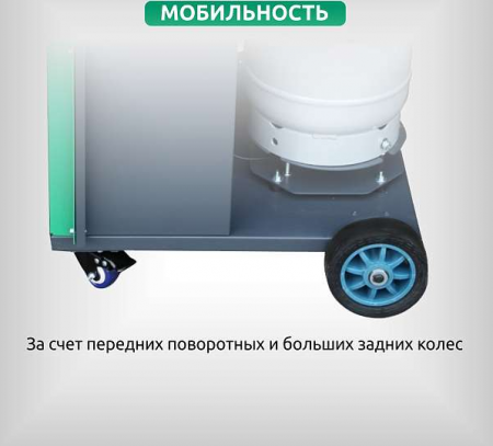 ПОЛУАВТОМАТИЧЕСКАЯ СТАНЦИЯ ДЛЯ ЗАПРАВКИ КОНДИЦИОНЕРОВ ОДА СЕРВИС ODA-360