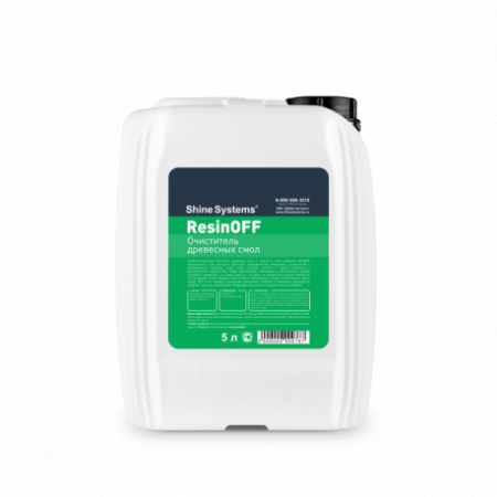 Shine Systems ResinOFF - очиститель древесных смол, 5 л
