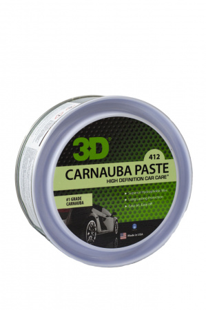 3D Carnauba Paste Wax Paste - Легендарный караубский воск, 330 мл