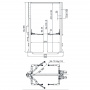 Подъемник двухстоечный электрогидравлический, 8т., eqtree™, TL 2080Е