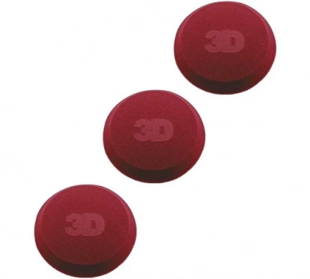 3D Applicator Red Foam - Полировальная губка-аппликатор с закрытыми порами