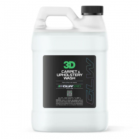 3D Carpet & Upholstery Wash GLW - Очиститель текстиля и ковров, 1.89 л