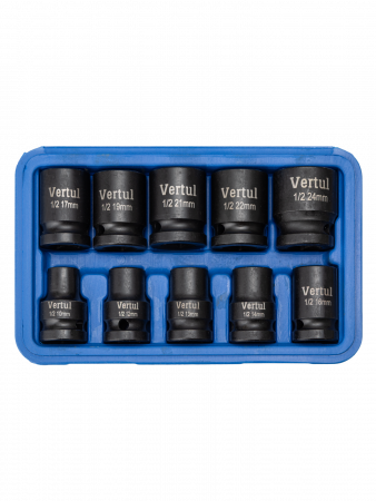 Набор ударных головок 1/2″ 10 пр. 10-24 мм VR83010