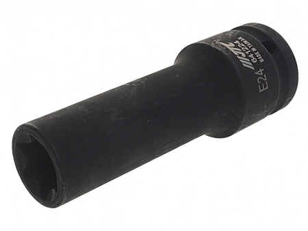 Головка торцевая 3/4" TORX E24 ударная глубокая L=110мм JTC