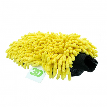 3D Chenille 2 sided Microfiber Wash Mitt Glove - Рукавица из микрофибры двусторонняя