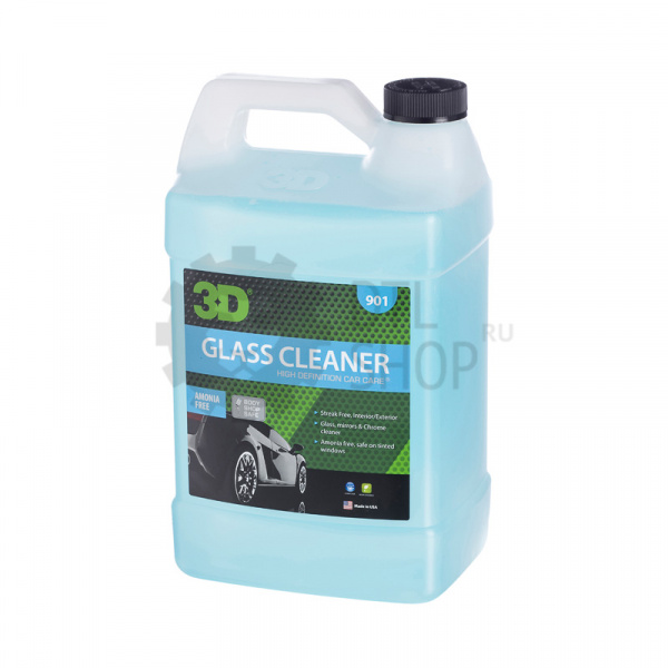 3D Glass Cleaner - Очиститель стёкол, 3.78 л