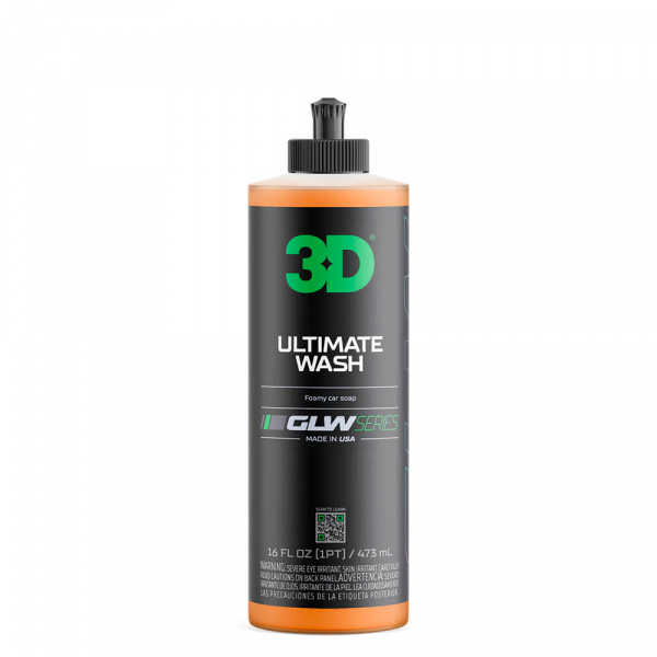 3D Ultimate Wash GLW - Шампунь премиум-класса, 473 мл