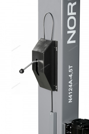 Подъемник двухстоечный 4,5 т, 380 В, серый N4124AM-4,5G