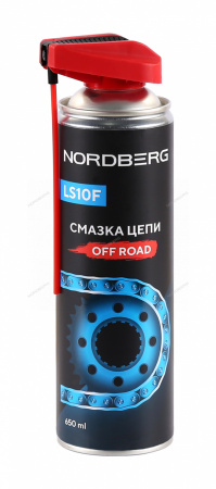 Смазка цепи OFF ROAD, 650 мл Nordberg LS10F-650