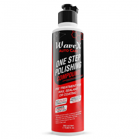 Wavex One Step Polishing Compound - Одношаговая полироль, 350 гр