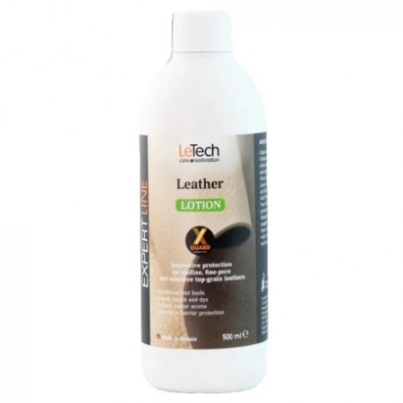 LeTech Expert Line Leather Lotion X-GUARD PROTECTED (500ml) - Защитный лосьон для кожи