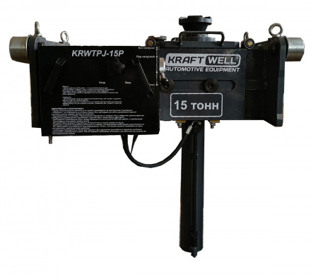 Домкрат канавный г/п 15 т. пневмогидравлический KraftWell KRWTPJ-15P