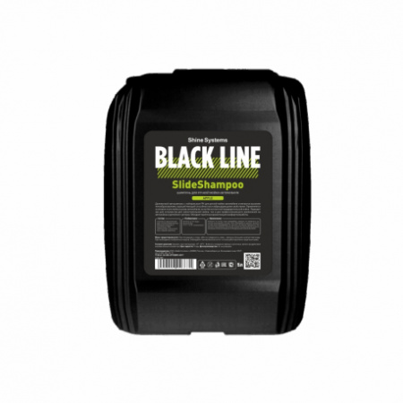 Shine Systems Black Line SlideShampoo Apple - шампунь для ручной мойки автомобиля, 5 л