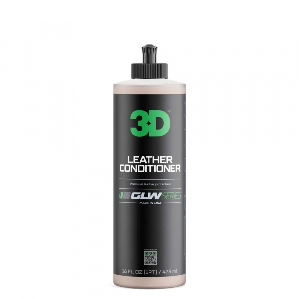 3D Leather Conditioner GLW - Кондиционер для кожи, 473 мл