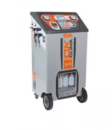 OK CLIMA ADVANCE DUAL PR установка для заправки кондиционеров двухгазовая HFO1234yf/R134а, автомат, арт. 01.019.44