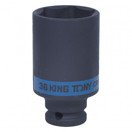 Головка торцевая ударная глубокая шестигранная 1/2", 36 мм KING TONY 443536M