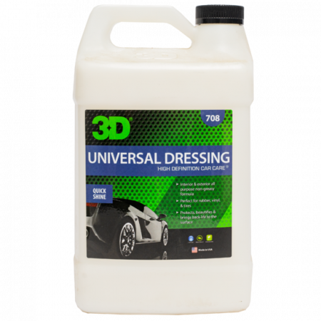 3D Universal Dressing - Спрей для шин на водной основе, 3.78 л