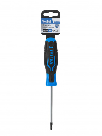 Отвертка TORX с отверстием T25x100 мм Vertul VR91425