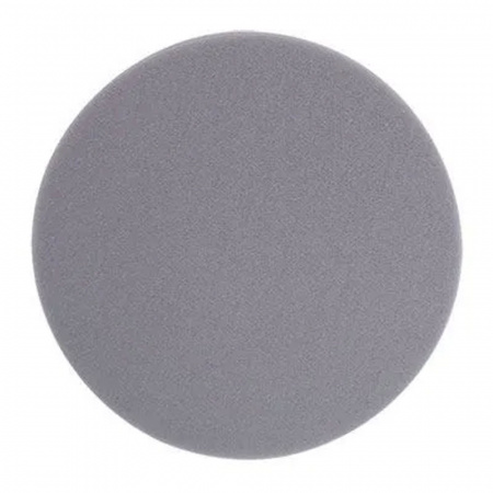 3D Gray Polishing Pad - Поролоновый полировальный круг средней жесткости, сервый, 140 мм