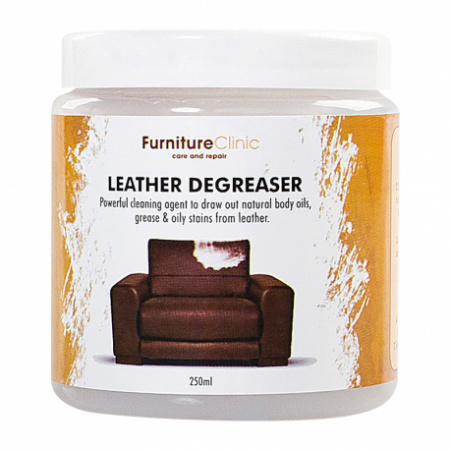 LeTech Furniture Clinic Leather Degreaser (250ml) - Средство для удаления жирных пятен с кожи