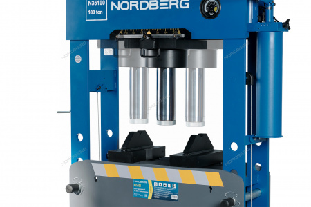 Пресс гидравлический PRO NORDBERG N35100, 100 т, пневмопривод