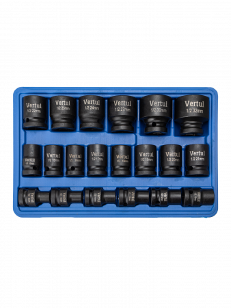 Набор ударных головок 1/2″ 20 пр. 8-32 мм VR83020