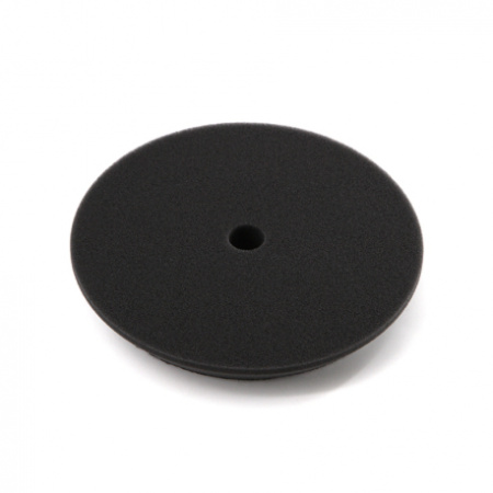 Shine Systems DA Foam Pad Black - полировальный круг ультрамягкий черный, 130 мм