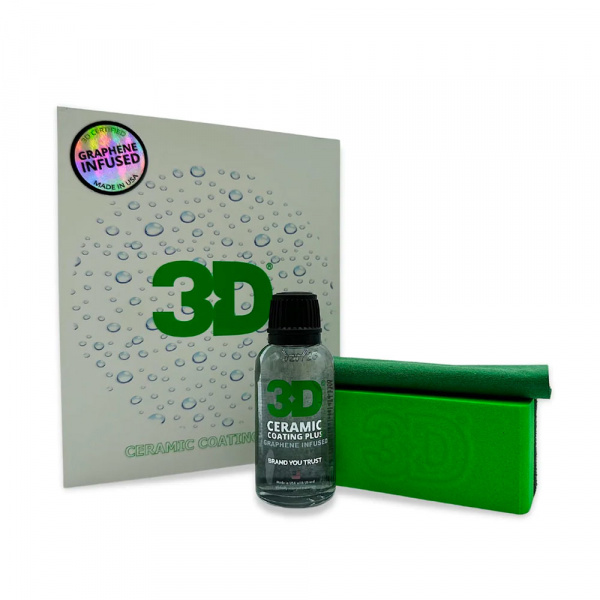 3D Ceramic + Graphene - Керамическое покрытие c графеном, 30 мл