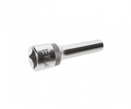 Головка торцевая 1/2" TORX E10 глубокая L=76мм JTC