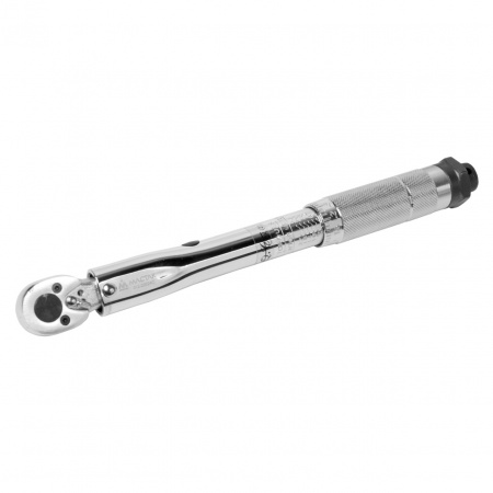 Ключ динамометрический 1/4", 2-24 Нм, в пластиковом кейсе МАСТАК 012-20024C