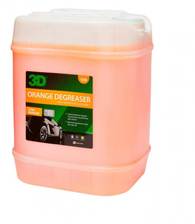 3D Orange Degreaser - Чистящее средство для салона и кузова, 18.93 л