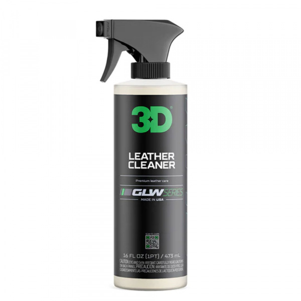 3D Leather Cleaner GLW - Очиститель для кожи, 473 мл