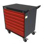Тумба для инструментов, 6 выдвижных ящиков PowerMechanics-STW11161001DR