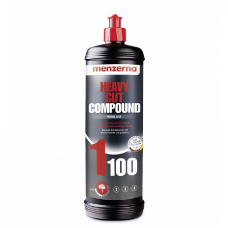 MENZERNA Heavy Cut Compound 1100 (PG500) Одношаговая полировальная паста 1 кг