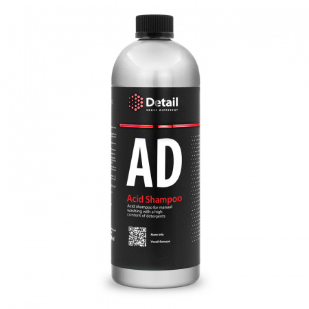 Detail AD (Acid Shampoo) - Кислотный шампунь, 1 л